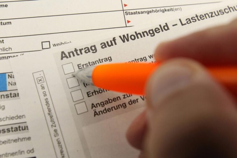 wohngeld antrag